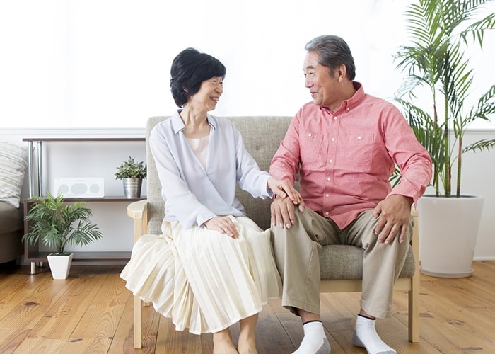 高齢者の増加により、要介護者が増加している　イメージ画像